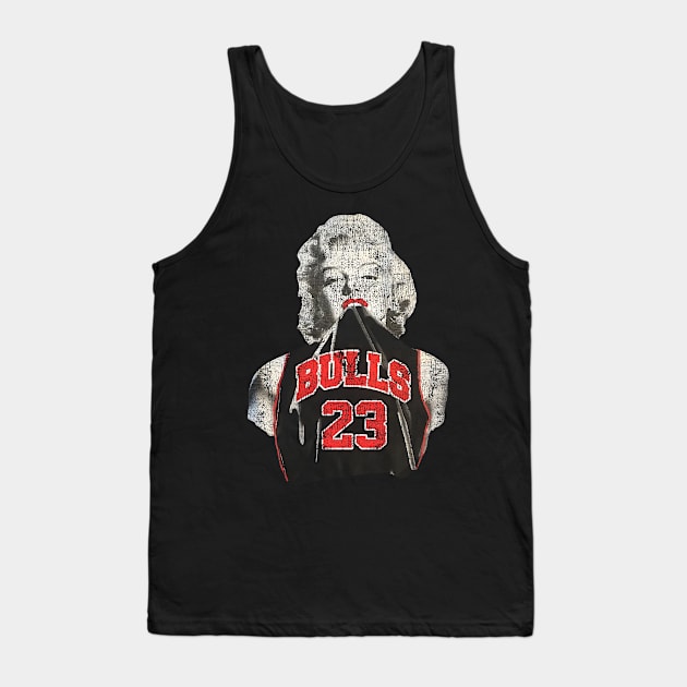 Retro - Marilyn Monroe Chicago Jordan Tank Top by botokgetuk